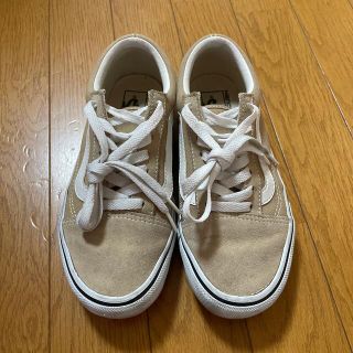 ヴァンズ(VANS)のVANS/OLDSKOOL/23ｃｍ/ベージュ(スニーカー)