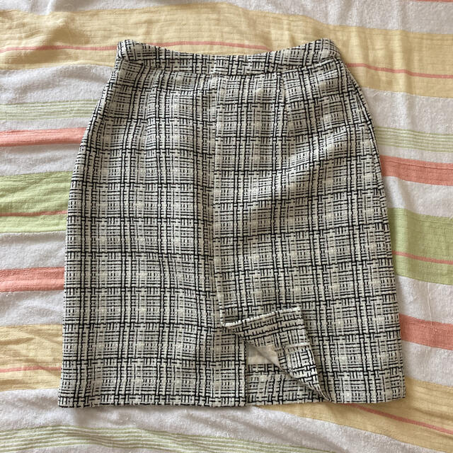 AG by aquagirl(エージーバイアクアガール)の⭐︎値下げ⭐︎AGbyaquagirl チェックスカート　アクアガール　ホワイト レディースのスカート(ミニスカート)の商品写真