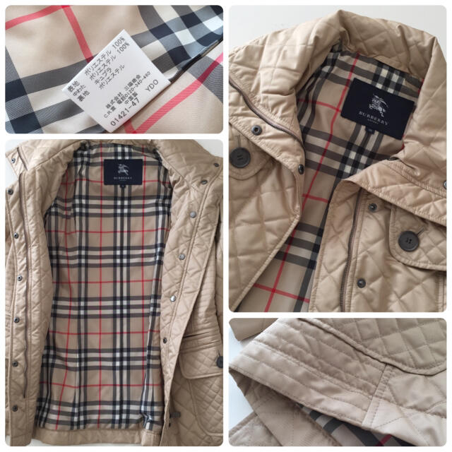 BURBERRY(バーバリー)の【値下げ不可】美品　正規品　バーバリー　キルトジャケット38 レディースのジャケット/アウター(ナイロンジャケット)の商品写真