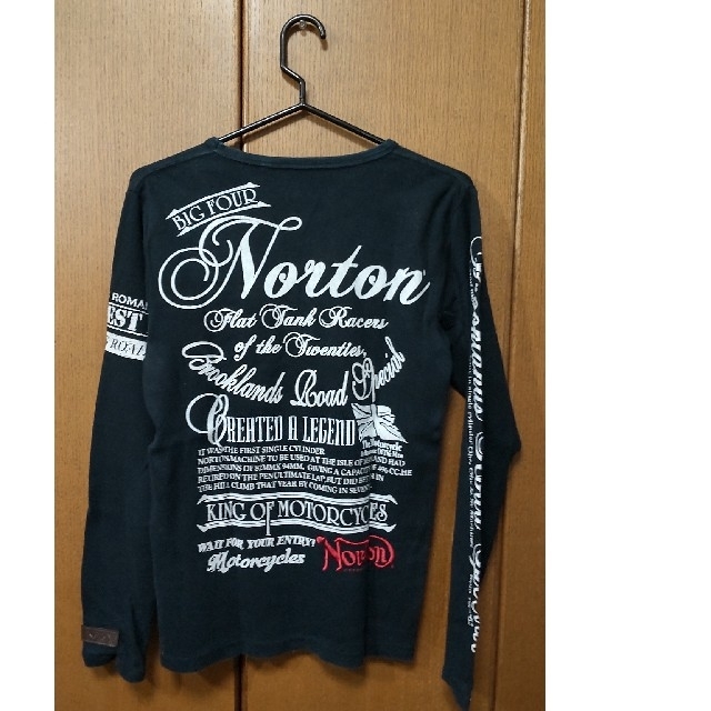 Norton(ノートン)のNORTONテレコクルーロンT メンズのトップス(Tシャツ/カットソー(七分/長袖))の商品写真