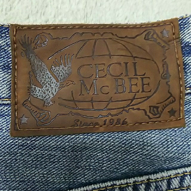 CECIL McBEE(セシルマクビー)の【CECIL McBEE】デニムスカート レディースのスカート(ミニスカート)の商品写真