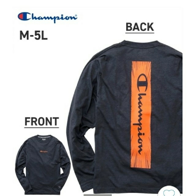 Champion(チャンピオン)のChampion長袖Tシャツ　3L メンズのトップス(Tシャツ/カットソー(七分/長袖))の商品写真