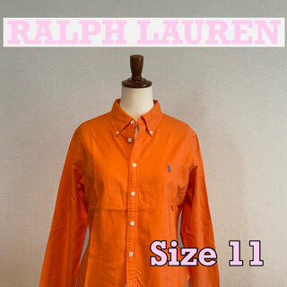 ポロラルフローレン(POLO RALPH LAUREN)のラルフローレン　オレンジシャツ　サイズ11(シャツ/ブラウス(長袖/七分))