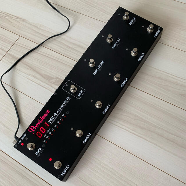 EFFECTOR(エフェクター)の美品 Pec2 プロビデンス スイッチャー Providence Pec-2 楽器のギター(エフェクター)の商品写真