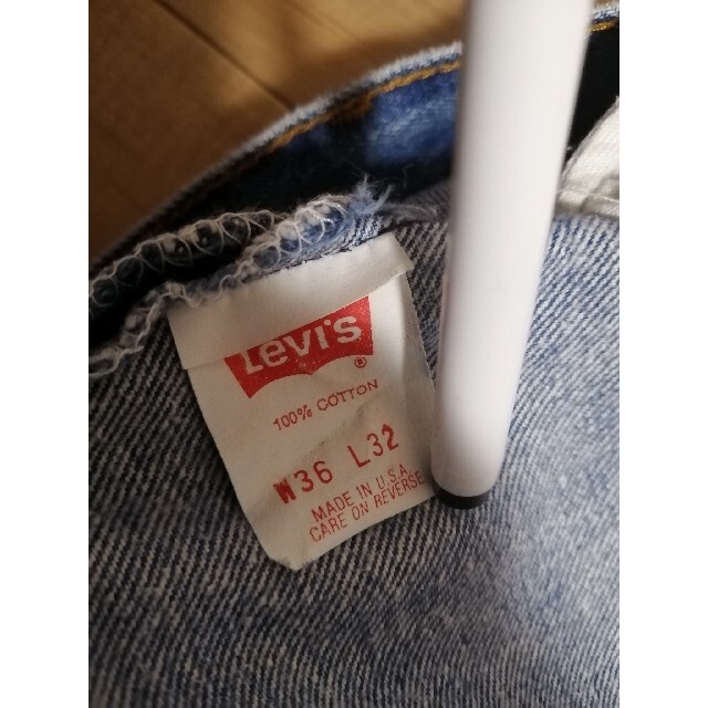 501(ゴーマルイチ)の80s USA製 Levi's リーバイス 501 ジーンズ ジーパン w36 メンズのパンツ(デニム/ジーンズ)の商品写真