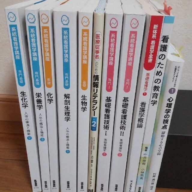 2021年度購入　看護　教科書　参考書　系統看護学講座　看護学生 エンタメ/ホビーの本(健康/医学)の商品写真