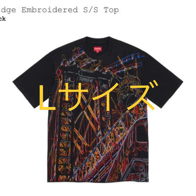 トップスSupreme Bridge Embroidered s/s Top Ｌサイズ