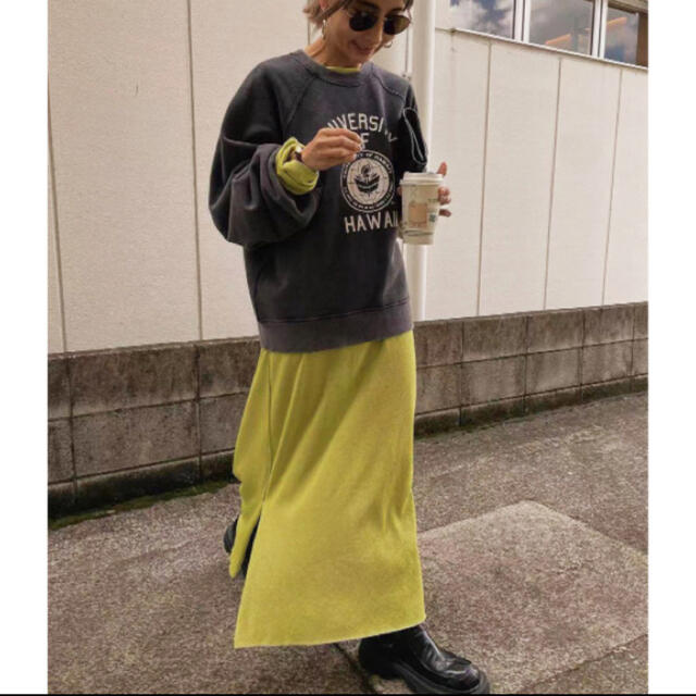 Ameri◆AMERI HAWAII COLLEGE TOP ネイビー