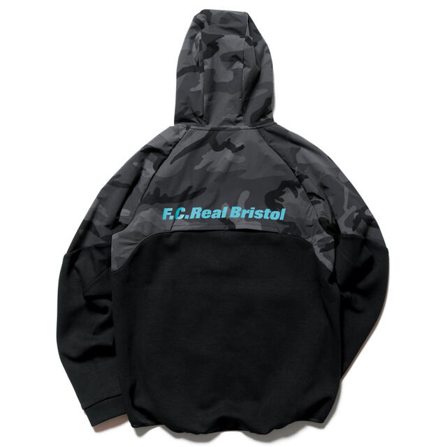 XL FCRB VENTILATION HOODIE パーカー カモフラ