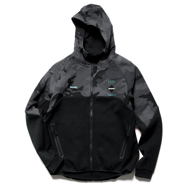 XL FCRB VENTILATION パーカー HOODIE カモフラ 特売格安 【最終値下】FCRB ventilation hoody XLサイズ パーカー