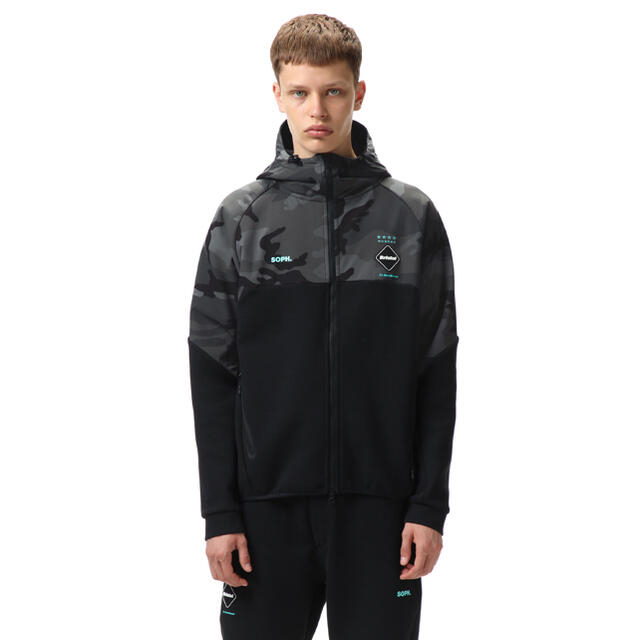 XL FCRB VENTILATION パーカー HOODIE カモフラ 特売格安 【最終値下】FCRB ventilation hoody XLサイズ パーカー