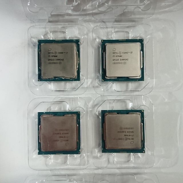 美品　intel CPU 4.2GhZ　Core i7-9700