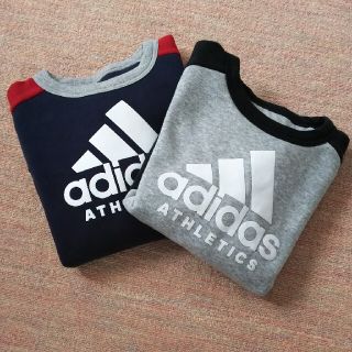 アディダス(adidas)のadidas 裏起毛トレーナー(Tシャツ/カットソー)