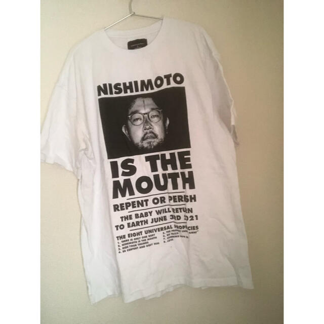 XL NISHIMOTO IS THE MOUTH tシャツ ホワイトの通販 by s's shop｜ラクマ