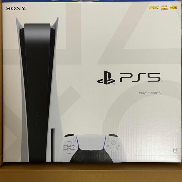 SONY(ソニー)のSONY PlayStation5通常盤　新品未開封 送料無料 エンタメ/ホビーのゲームソフト/ゲーム機本体(家庭用ゲーム機本体)の商品写真