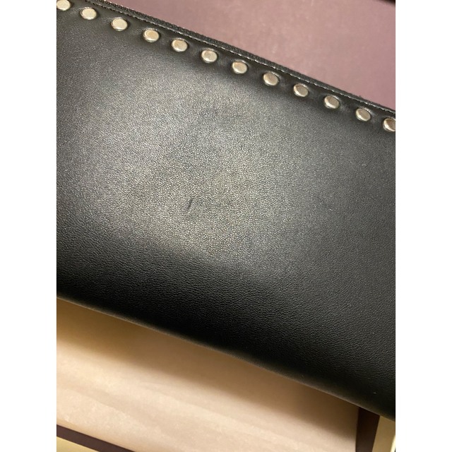 Stella McCartney(ステラマッカートニー)のステラマッカートニー　長財布　スタッズ　ブラック　黒 レディースのファッション小物(財布)の商品写真