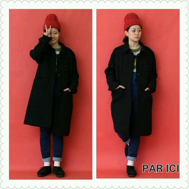 PAR ICI(パーリッシィ)のPAR ICI  ウール コート レディースのジャケット/アウター(ロングコート)の商品写真