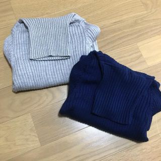 ムジルシリョウヒン(MUJI (無印良品))のMUJI ワイドリブタートルネック 2色(ニット/セーター)