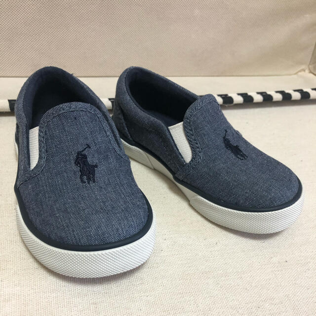 POLO RALPH LAUREN(ポロラルフローレン)のまつとも様★ ラルフローレン バルハーバー2 キッズスリッポン RF100661 キッズ/ベビー/マタニティのキッズ靴/シューズ(15cm~)(スリッポン)の商品写真