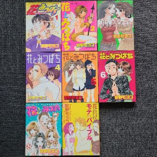 花とみつばち 安野モヨコ 全７巻+Memorialモテバイブル(青年漫画)