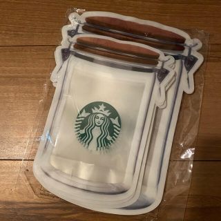 スターバックスコーヒー(Starbucks Coffee)のスタバ　ジッパーバッグ(日用品/生活雑貨)