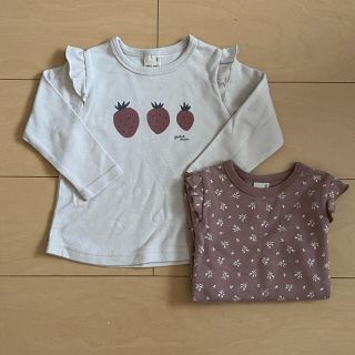 プティマイン(petit main)のプティマイン 長袖セット 90(Tシャツ/カットソー)