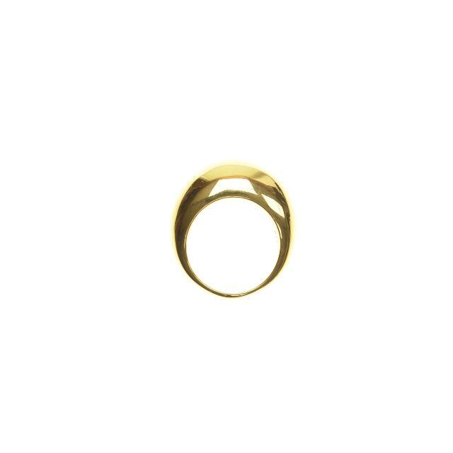 LAVER / ラバー GOLD BIG R リング | hospitaldeyumbo.gov.co