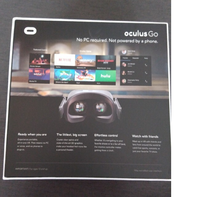 oculus Go 64GB スマホ/家電/カメラのPC/タブレット(PC周辺機器)の商品写真