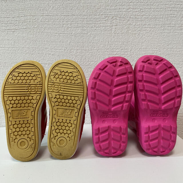 crocs(クロックス)のクロックス　ニューバランス　瞬足　ブーツ　スニーカー　長靴　18cm 19cm  キッズ/ベビー/マタニティのキッズ靴/シューズ(15cm~)(スニーカー)の商品写真