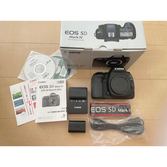 Canon EOS 5D Mark Ⅳ ボディ　キャノン　バッテリー スマホ/家電/カメラのカメラ(デジタル一眼)の商品写真