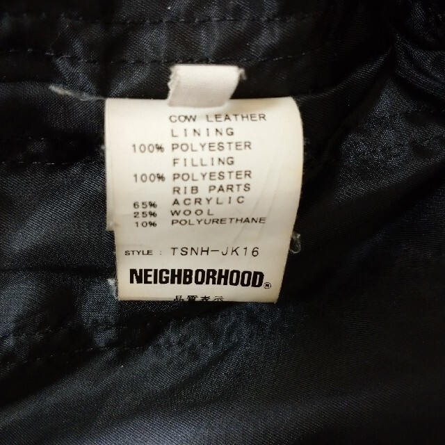 NEIGHBORHOOD(ネイバーフッド)の専用★neighborhood ネイバーフッド 牛革 レザージャケット メンズのジャケット/アウター(レザージャケット)の商品写真