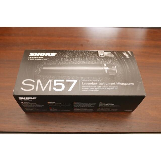 SHURE SM57 ダイナミックマイク＋マイクスタンド