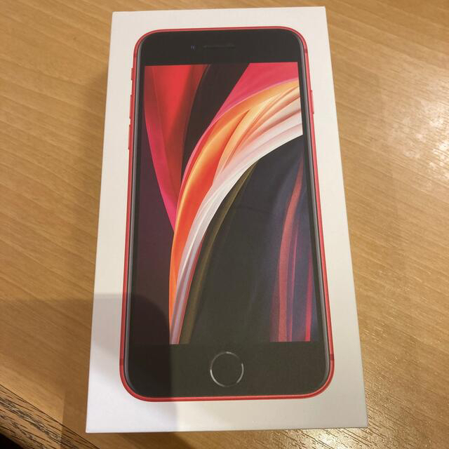 iPhoneSE 第二世代 64G RED レッド SIMフリー スマートフォン本体