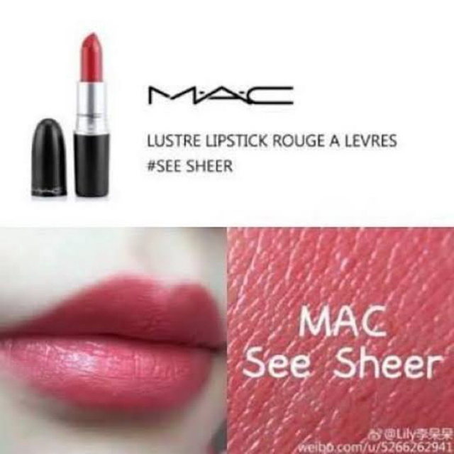 MAC(マック)のMAC 口紅　リップ コスメ/美容のベースメイク/化粧品(口紅)の商品写真