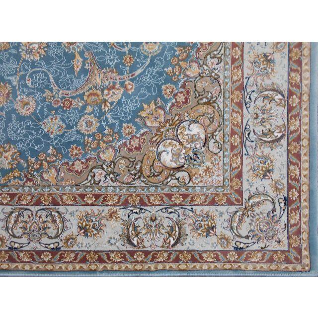 225万ノット！超高密度織 絨毯！本場 イラン産100×150cm‐200151の通販