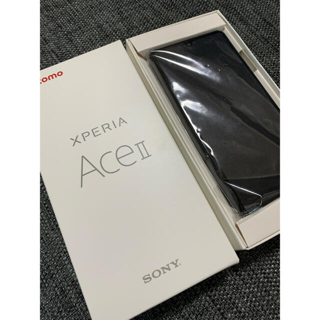 SONY(ソニー)のSONY Xperia Ace2 新品 ドコモ スマホ/家電/カメラのスマートフォン/携帯電話(スマートフォン本体)の商品写真