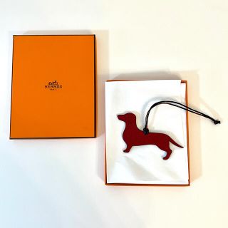 エルメス(Hermes)のエルメス　プティアッシュ　ダックスフンド(バッグチャーム)