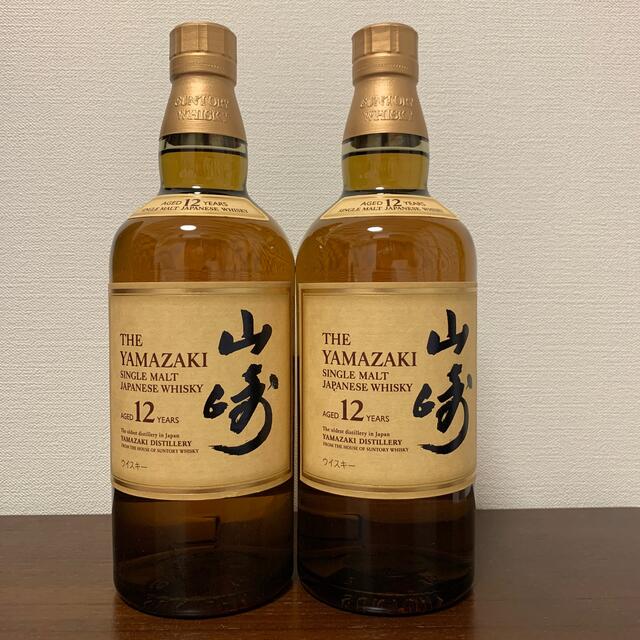 酒サントリー☆山崎12年☆700ml2本セット☆新品未開封品☆