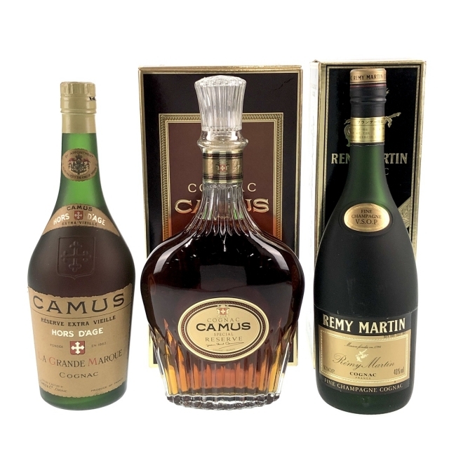 3本 CAMUS REMY MARTIN コニャック