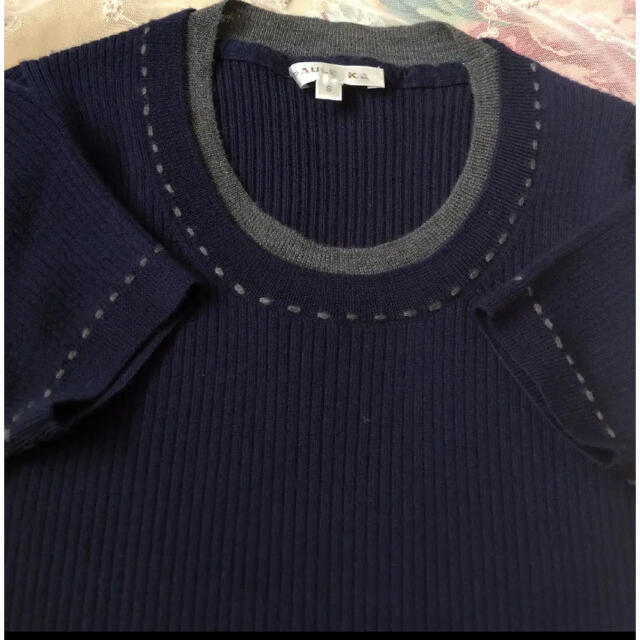 PAULE KA(ポールカ)のポールカ  半袖ニット　     レディースのトップス(ニット/セーター)の商品写真