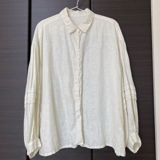 ネストローブ(nest Robe)のネストローブ　クルーニーレースブラウス　美品！(シャツ/ブラウス(長袖/七分))