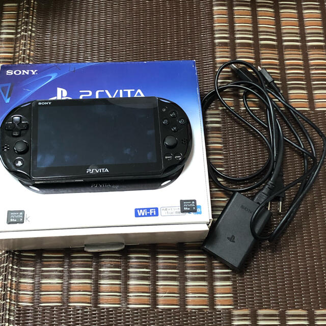 psvita 本体 メモリーカード ケース付き PCH-2000 ZA11 www ...