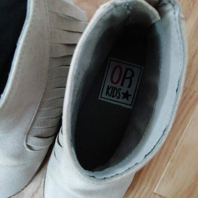 Branshes(ブランシェス)のOR ブランシェス ブーツセット 16センチ キッズ/ベビー/マタニティのキッズ靴/シューズ(15cm~)(ブーツ)の商品写真