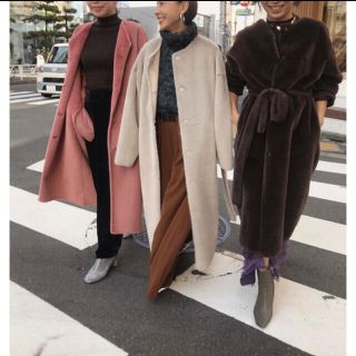 アメリヴィンテージ(Ameri VINTAGE)のAmeri Vintage 2WAY SOFT BOA LONGCOAT (ロングコート)