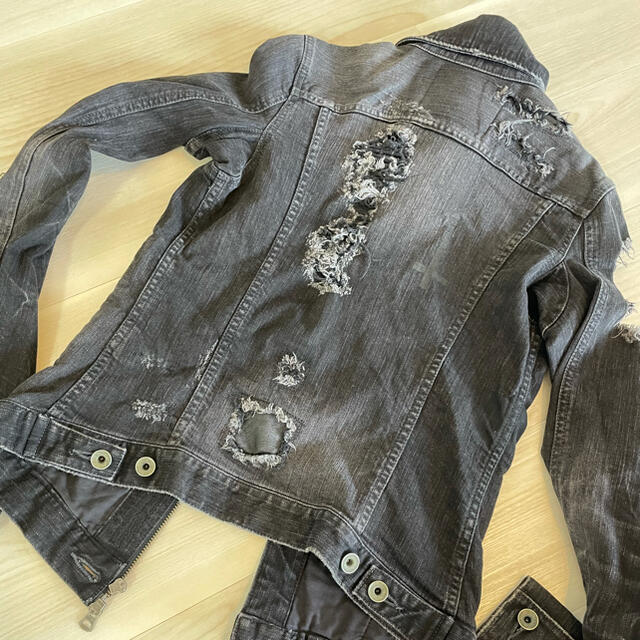 LGB(ルグランブルー)のLGB Hyde着用　デニムジャケット　クロス メンズのジャケット/アウター(Gジャン/デニムジャケット)の商品写真