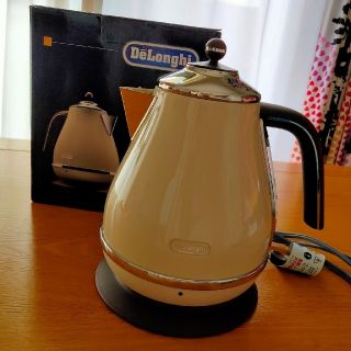 デロンギ(DeLonghi)のデロンギ アイコナ・ヴィンテージ 電気ケトル(電気ケトル)