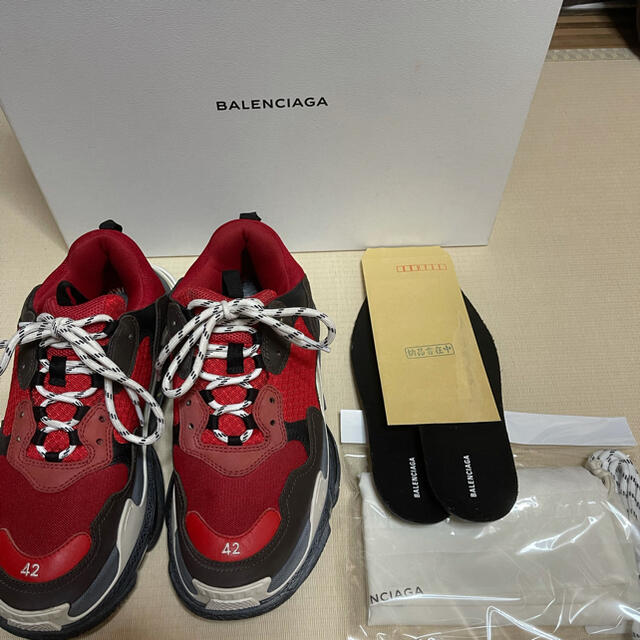 限界価格 バレンシアガ スニーカー BALENCIAGA triple S 42 - スニーカー