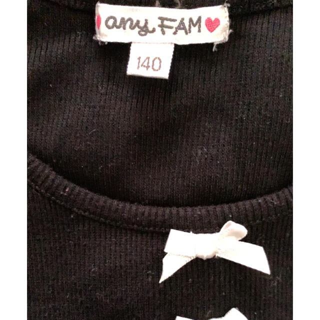 anyFAM(エニィファム)のエニファム☆140☆ワンピース キッズ/ベビー/マタニティのキッズ服女の子用(90cm~)(ワンピース)の商品写真