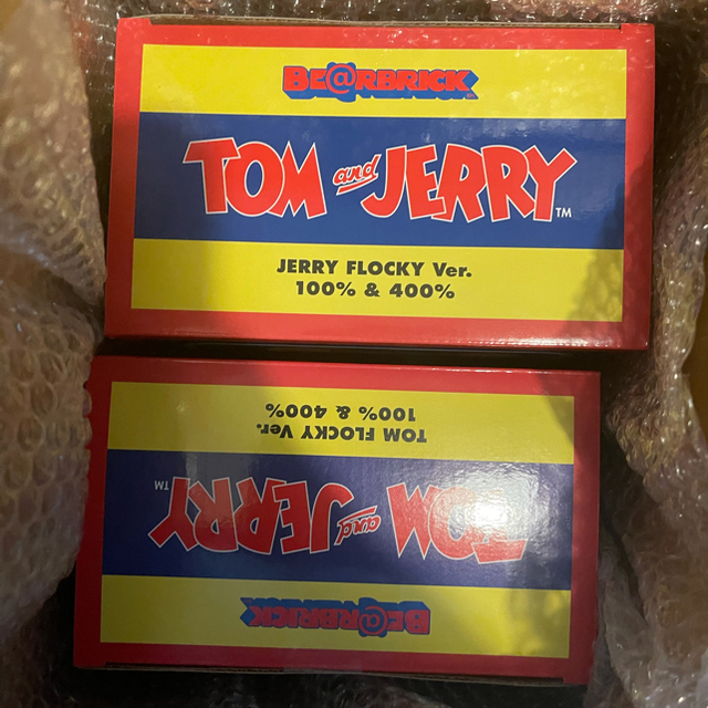 【最安値挑戦!】 BE@RBRICK - APE BATHING A TOM 400% & 100% フロッキー JERRY & その他