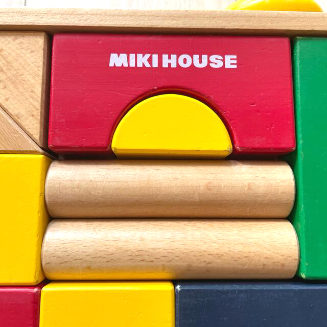 mikihouse(ミキハウス)のミキハウス　積み木 キッズ/ベビー/マタニティのおもちゃ(積み木/ブロック)の商品写真